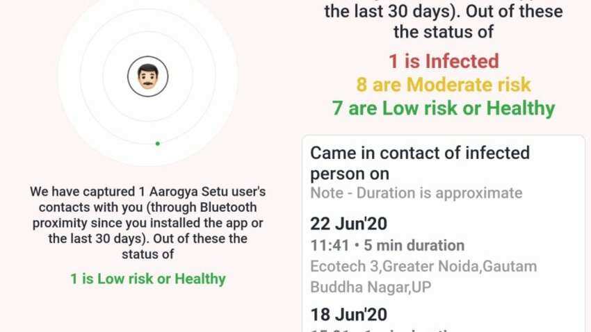 New Aarogya Setu app allows users to assess risk based on Bluetooth contacts: Here is how it works New Aarogya Setu app allows users to assess risk based on Bluetooth contacts: Here is how it works