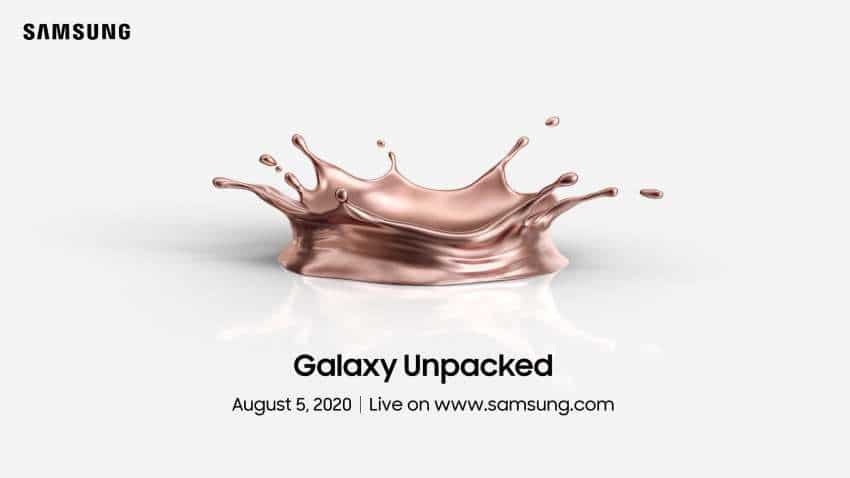 Samsung Galaxy Unpacked 2020: Galaxy Note 20 series to be launched on August 5, other products expected too Samsung Galaxy Unpacked 2020: Galaxy Note 20 series to be launched on August 5, other products expected too