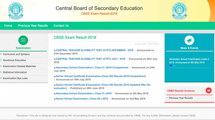 CBSE class 12th result 2020: DECLARED at cbseresults.nic.in, cbse.nic.in; here is how to check