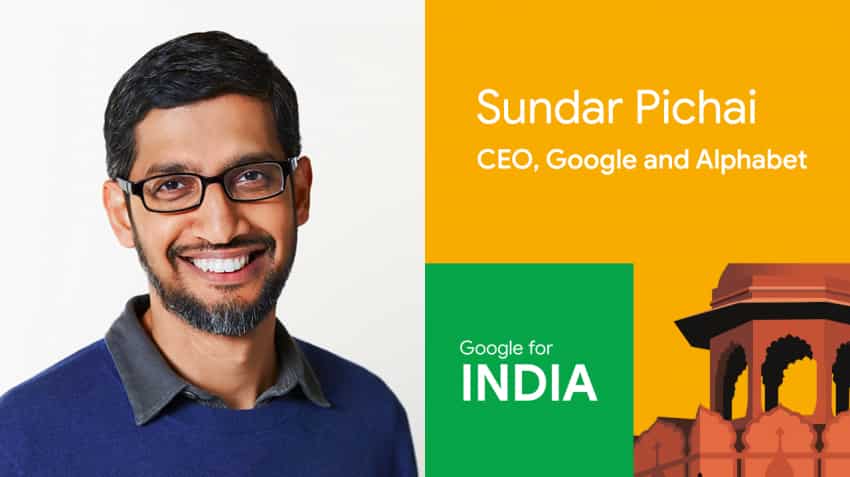 Google to invest Rs 75,000 cr in India; Sundar Pichai says looking forward to working with PM Narendra Modi Google to invest Rs 75,000 cr in India; Sundar Pichai says looking forward to working with PM Narendra Modi
