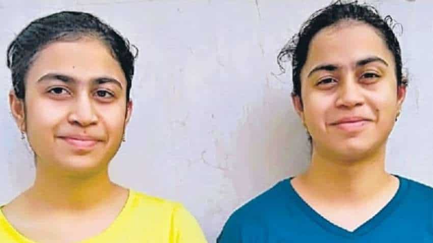 CBSE 12 Result: 95.8%! Identical twins, identical marks! Amazing story of Greater Noida sisters Mansi-Manya