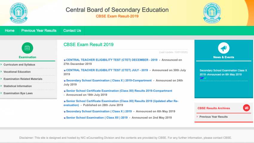 CBSE Class 10th results 2020: DECLARED at cbse.nic.in; Full list of websites to check marks 