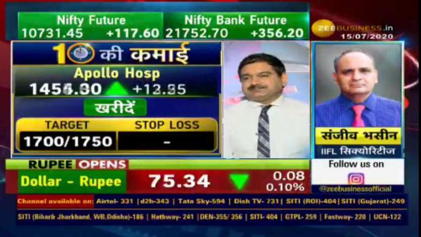 Stocks to Buy: In chat with Anil Singhvi today, Sanjiv Bhasin picks 3 money-making shares  - Apollo Tyres, ICICI Prudential and Canara Bank