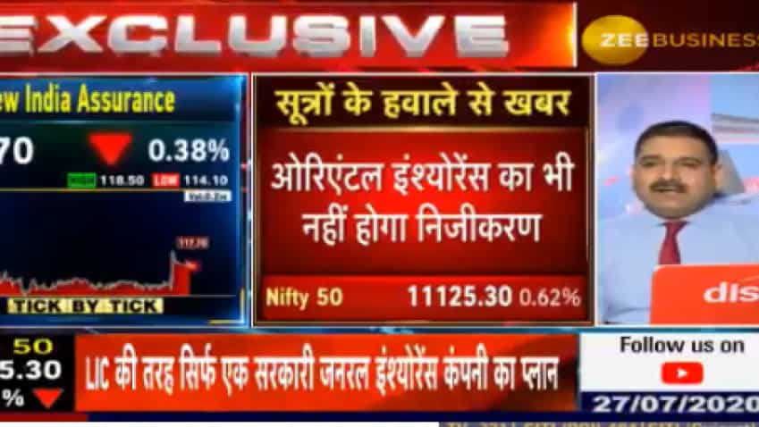 Exclusive No Privatisation Of 3 General Insurance Companies