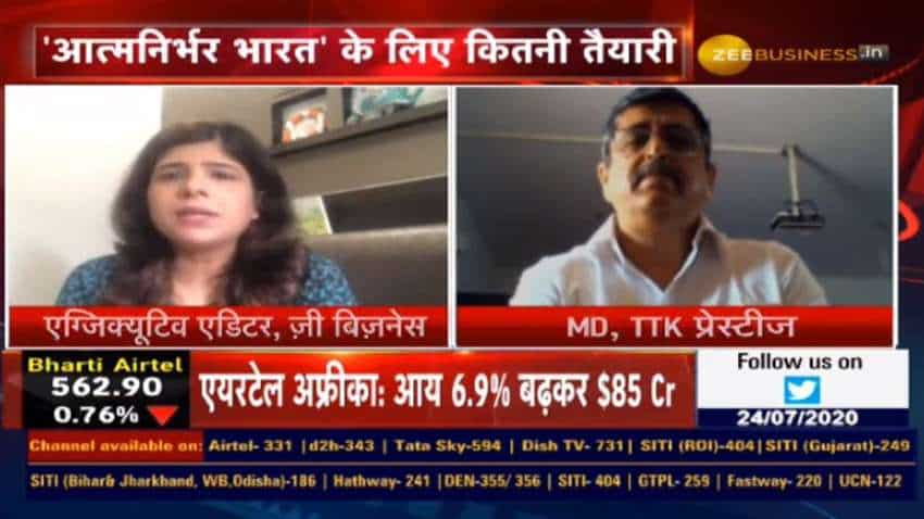 TTK Prestige will discontinue import of finished goods by September 30: Chandru Kalro, MD TTK Prestige will discontinue import of finished goods by September 30: Chandru Kalro, MD