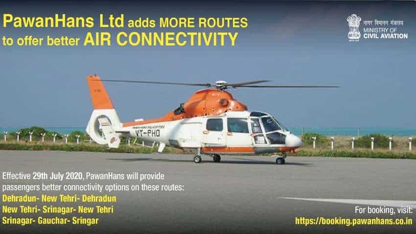 Good news for Uttarakhand! Pawan Hans's first UDAN-RCS service launched - Check routes, connectivity benefits Good news for Uttarakhand! Pawan Hans's first UDAN-RCS service launched - Check routes, connectivity benefits