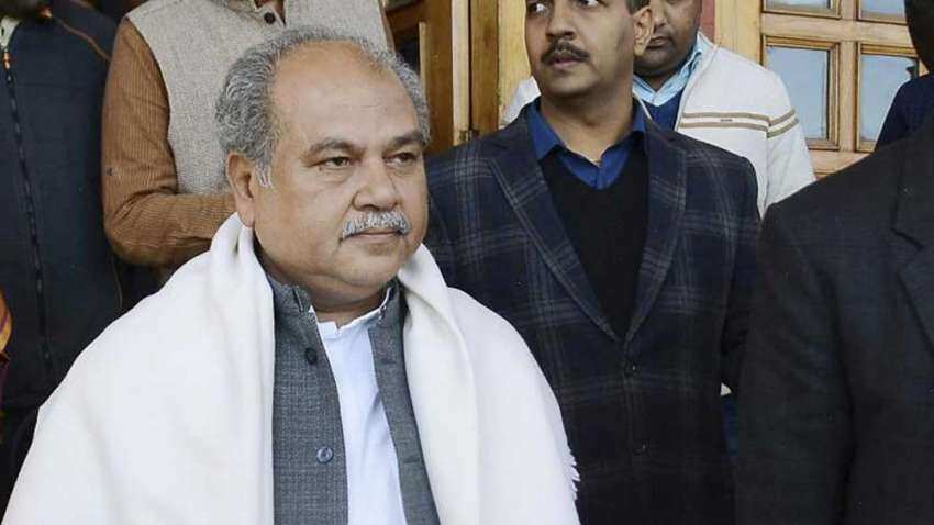 Agriculture Minister Narendra Singh Tomar expresses satisfaction over progress of kharif sowing Agriculture Minister Narendra Singh Tomar expresses satisfaction over progress of kharif sowing