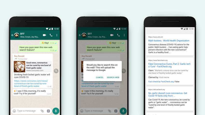WhatsApp rolls out new feature that allows users to check authenticity of messages: Here is how WhatsApp rolls out new feature that allows users to check authenticity of messages: Here is how