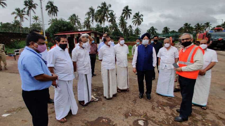 Aviation minister reaches Kozhikode to take stock of relief measures Aviation minister reaches Kozhikode to take stock of relief measures