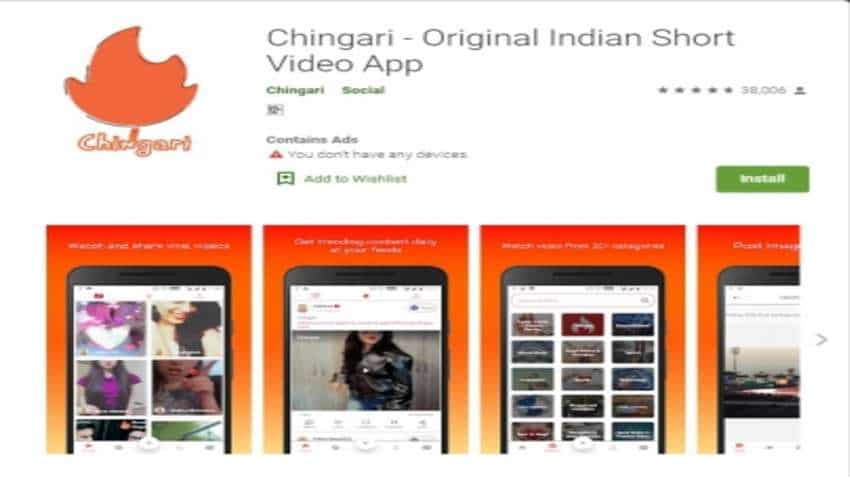 Desi app Chingari raises nearly Rs 10 crore in seed funding Desi app Chingari raises nearly Rs 10 crore in seed funding