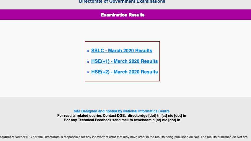 TN Board SSLC 10th result 2020: Alert! Tamil Nadu Board class 10th result out at dge.tn.gov.in, tnresults.nic.in 