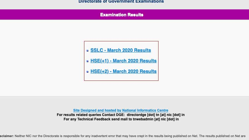 TN Board SSLC 10th result 2020: Alert! Tamil Nadu Board class 10th result out at dge.tn.gov.in, tnresults.nic.in 