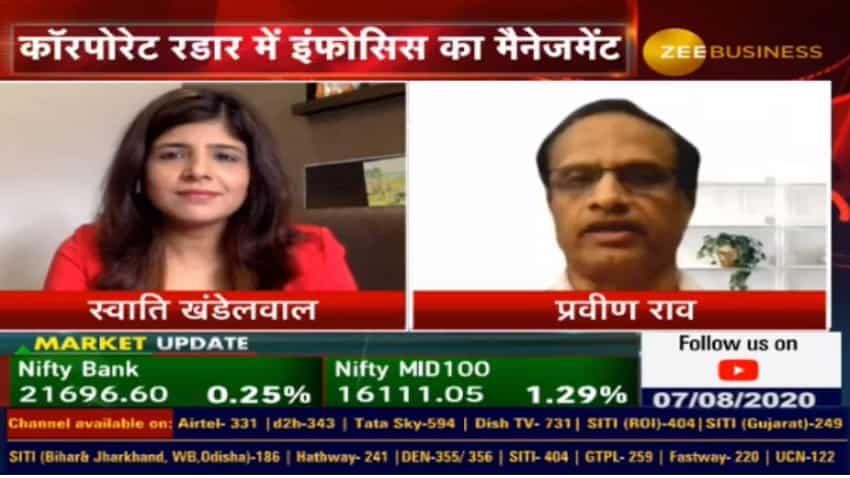 Infosys expects its margin guidance for FY21 to be in the range of 21-23% for FY21; It is bullish on digital revenue growth: UB Pravin Rao, COO Infosys expects its margin guidance for FY21 to be in the range of 21-23% for FY21; It is bullish on digital revenue growth: UB Pravin Rao, COO