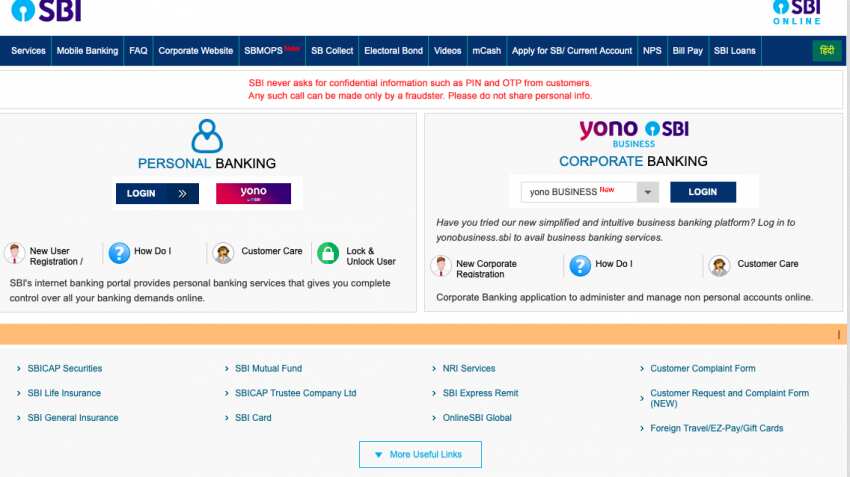 Online SBI: Want to register for State Bank of India net banking? Here is how to do it Online SBI: Want to register for State Bank of India net banking? Here is how to do it