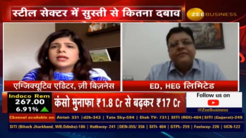 HEG’s margin to stay modest for the next two quarters due to Needle Coke inventories: Manish Gulati, ED HEG’s margin to stay modest for the next two quarters due to Needle Coke inventories: Manish Gulati, ED