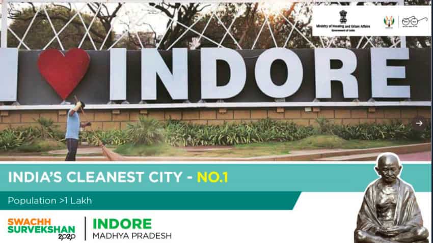 Swachh Survekshan 2020: Indore is India’s cleanest city for fourth consecutive time, Surat grabs second spot 
