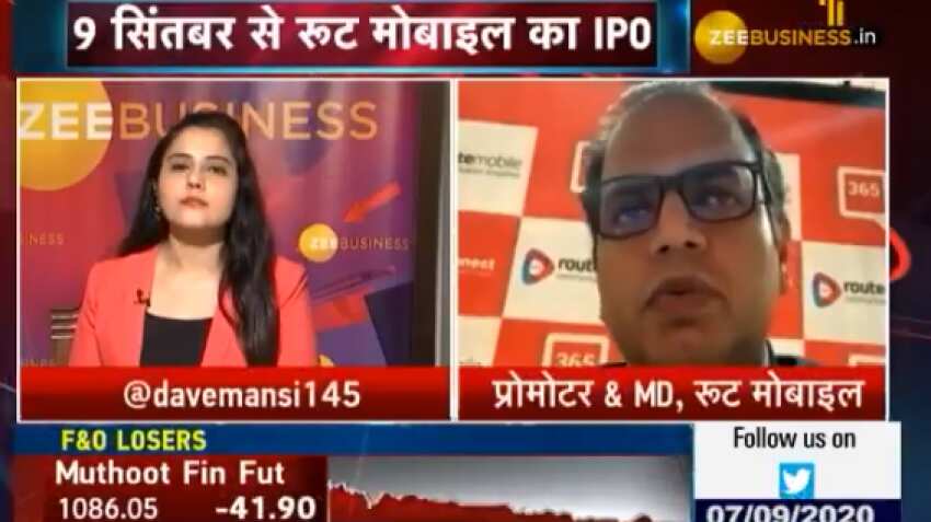 Route Mobile IPO opens on 9 September; Know what MD Rajdip Gupta has to say about growth, services
