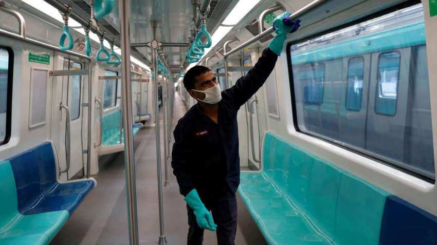 DMRC&#039;s Blue, Pink lines reopen; interchange facility at 9 stations start after 171-day COVID hiatus