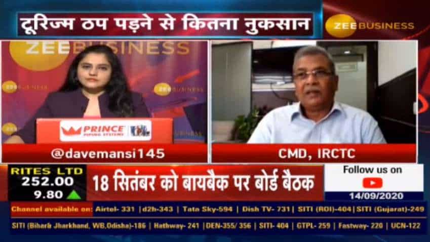 Catering &amp; drinking water business will improve with the addition of trains: Mahendra Pratap Mall, CMD, IRCTC