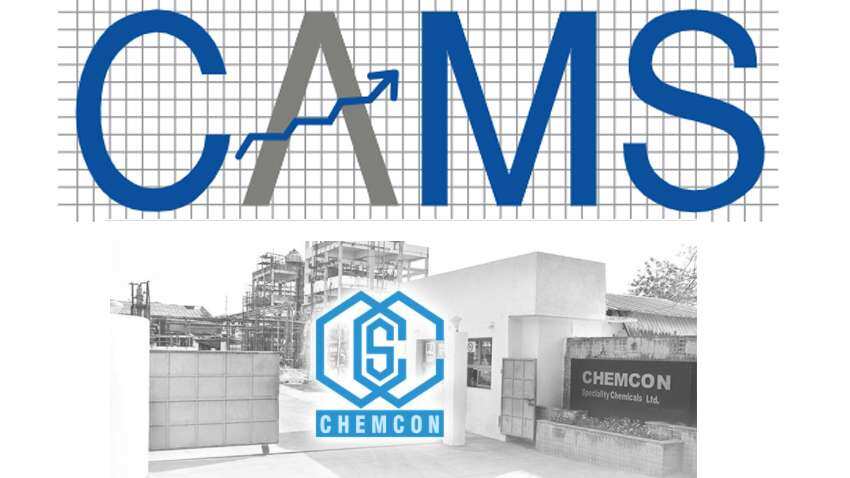 CAMS, Chemcon Speciality Chemicals IPO Latest News: All you need to know about launch