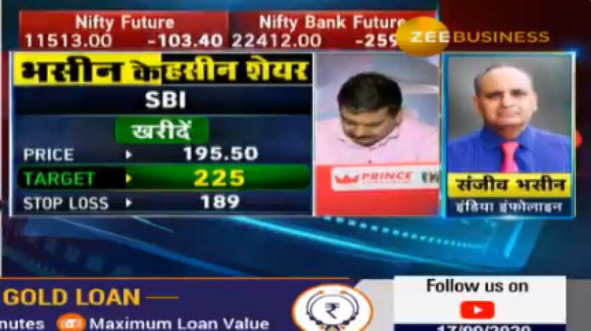 Stocks To Buy With Anil Singhvi: SBI share is Sanjiv Bhasin&#039;s top bet; know why it will be a money-spinner