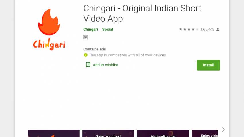 TikTok rival Chingari claims 30 million downloads in 3 months