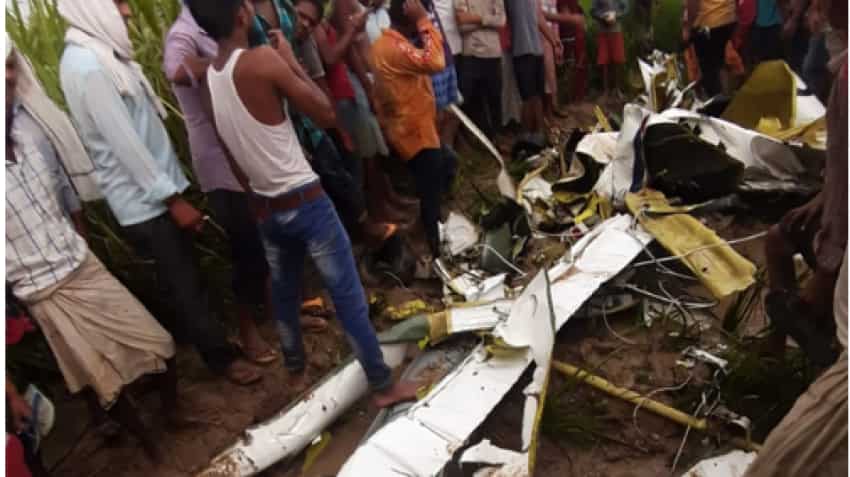 Uttar Pradesh: Four-seater aircraft crashes in Azamgarh, one dead