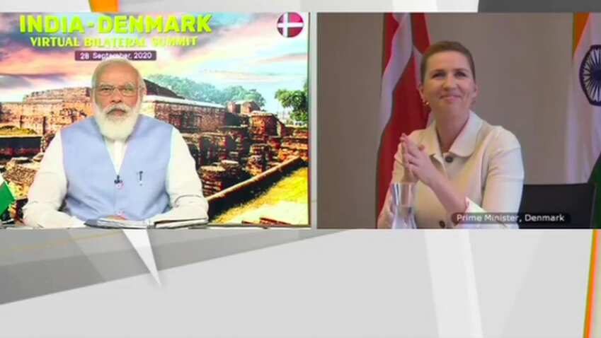 PM Narendra Modi holds talks with Denmark PM Mette Frederiksen, says important to have like-minded nations PM Narendra Modi holds talks with Denmark PM Mette Frederiksen, says important to have like-minded nations