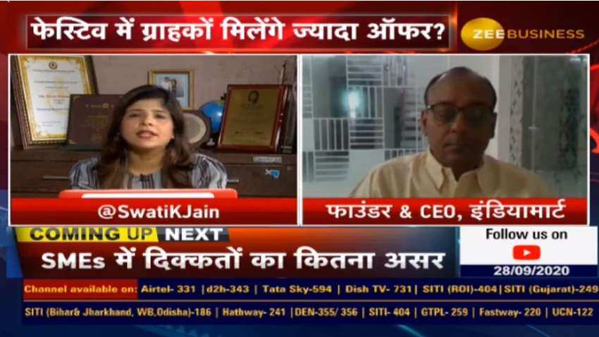There is a significant improvement in traffic &amp; industries are opening-up: Dinesh Agarwal, IndiaMART