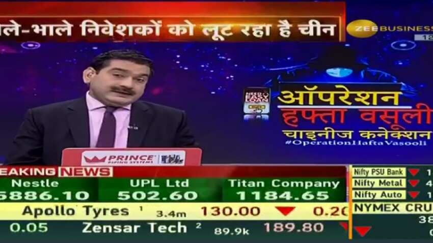 #OperationHaftaVasooli | Exposed! Anil Singhvi reveals China links of small lending institutions to steal Investor Wealth; abusive behaviour disclosed