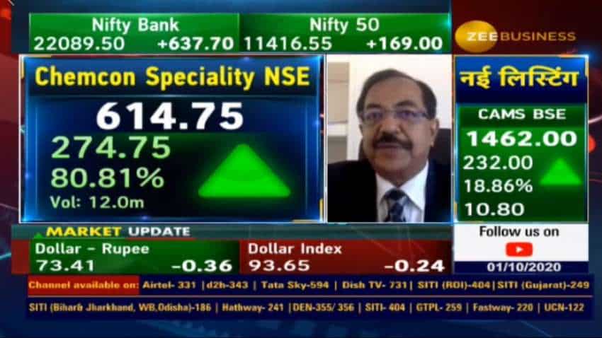 Chemcon Speciality has a target to increase its revenue by 20% in the next financial year: Kamal Kumar Aggarwal, CMD Chemcon Speciality has a target to increase its revenue by 20% in the next financial year: Kamal Kumar Aggarwal, CMD