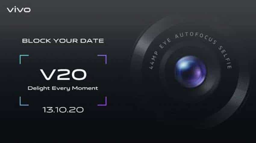 Vivo V20 India launch confirmed for October 13, likely to be first smartphone with Android 11 Vivo V20 India launch confirmed for October 13, likely to be first smartphone with Android 11