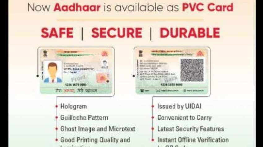 New pvc shop aadhar card