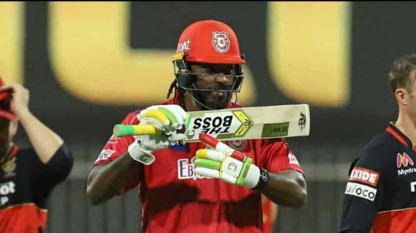 IPL 2020: Chris Gayle explains why he pointed at &#039;The Boss&#039; logo after scoring half-century  