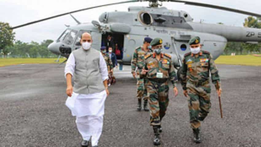 India wants end to border tension with China but won't cede an inch of land: Defence Minister Rajnath Singh India wants end to border tension with China but won't cede an inch of land: Defence Minister Rajnath Singh