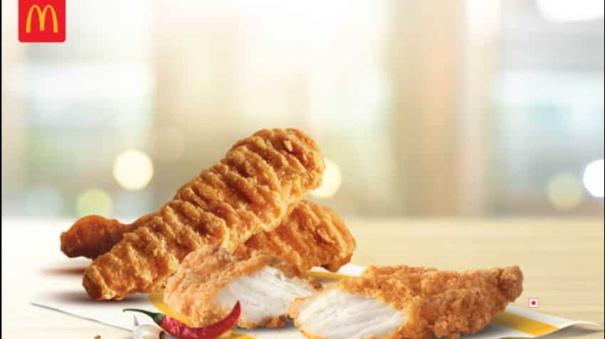 Chicken strips now on McDonald&#039;s menu in this region; price starts at Rs 89