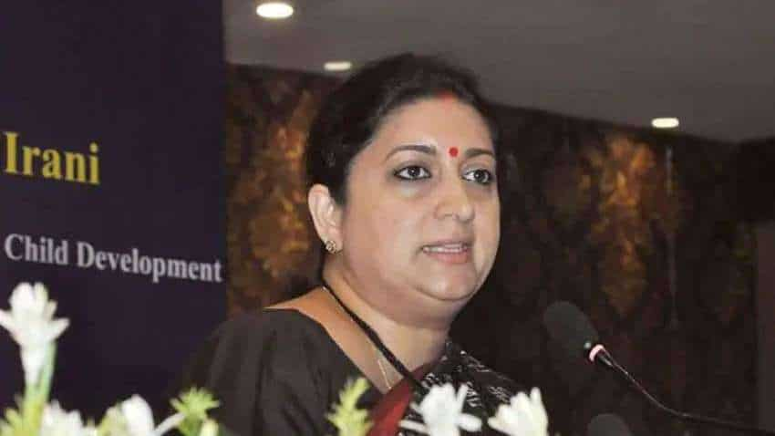 Smriti Irani tests positive for Covid-19, urges all who came in contact to get tested