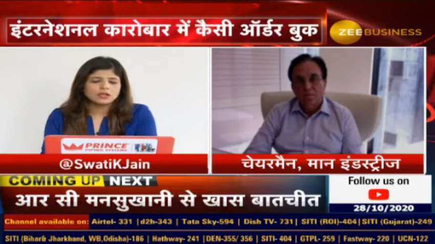 Man Industries has an order book of Rs 1,600 crore: Dr. R C Mansukhani, Chairman Man Industries has an order book of Rs 1,600 crore: Dr. R C Mansukhani, Chairman