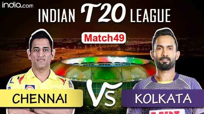 IPL 2020 - KKR vs CSK: Rana smashes 87 as Kolkata Knight Riders score 172 for five against Chennai Super Kings