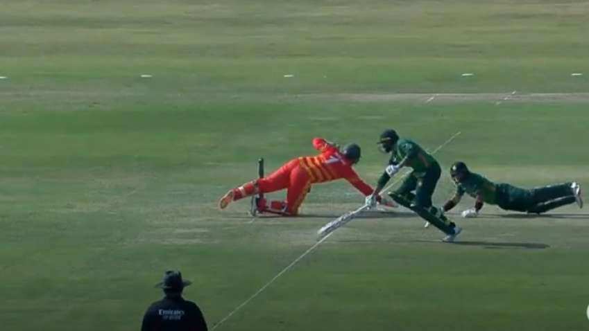 Some things don’t change! Pakistan batsmen Harris Sohail, Imam Ul Haq end up on striker’s end; get hilariously run out  