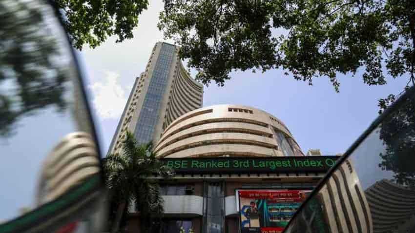 On US elections 2020 day, Sensex climbs over 180 points; Nifty hovers around 11,800 - Infosys top gainer
