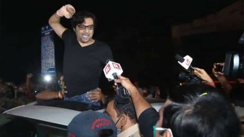 Arnab Goswami released from jail, returns to Republic TV office Arnab Goswami released from jail, returns to Republic TV office