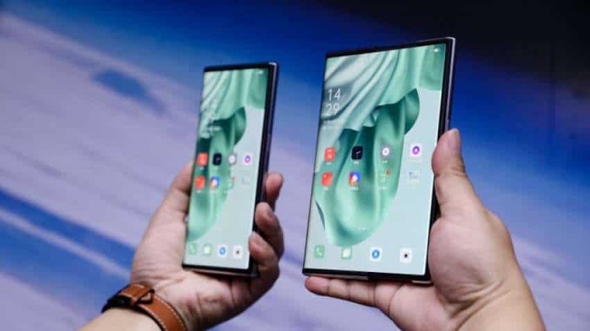 Oppo showcases Oppo X 2021 rollable concept phone that expands in your hand: All you need to know | Zee Business