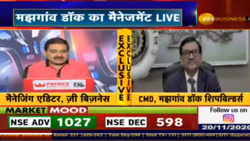 Exclusive: Mazagon Dock has Rs 53,000 cr orderbook, expects more, CMD Narayan Prasad tells Anil Singhvi