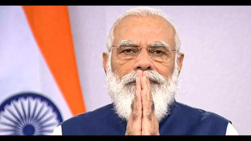 Shining example India | PM Modi says govt working to reduce carbon footprint by 30-35 pct Shining example India | PM Modi says govt working to reduce carbon footprint by 30-35 pct