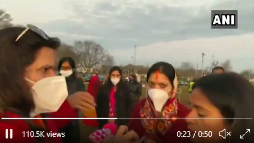 Hundreds of Indian-Americans celebrate Chhath Puja in US | video inside