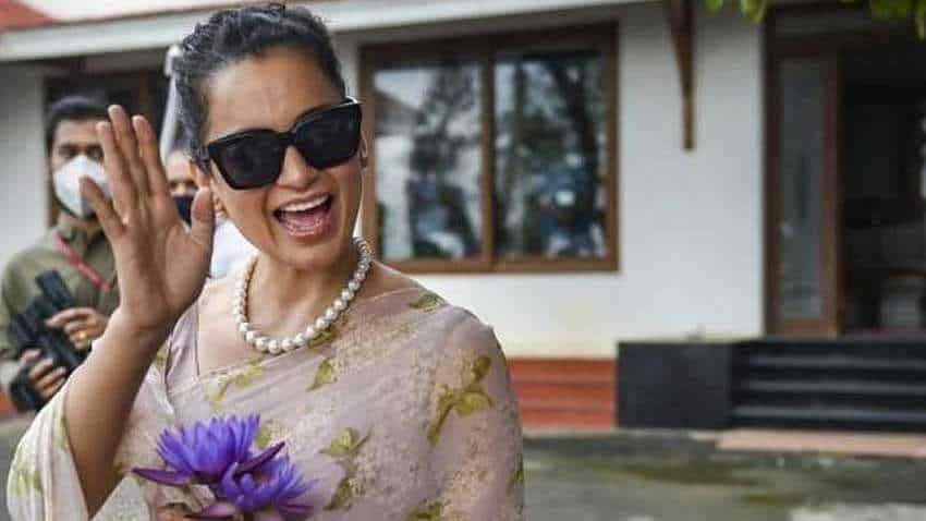 This Kangana Ranaut kissing photo on Instagram will make you smile even as it made her tears flow This Kangana Ranaut kissing photo on Instagram will make you smile even as it made her tears flow