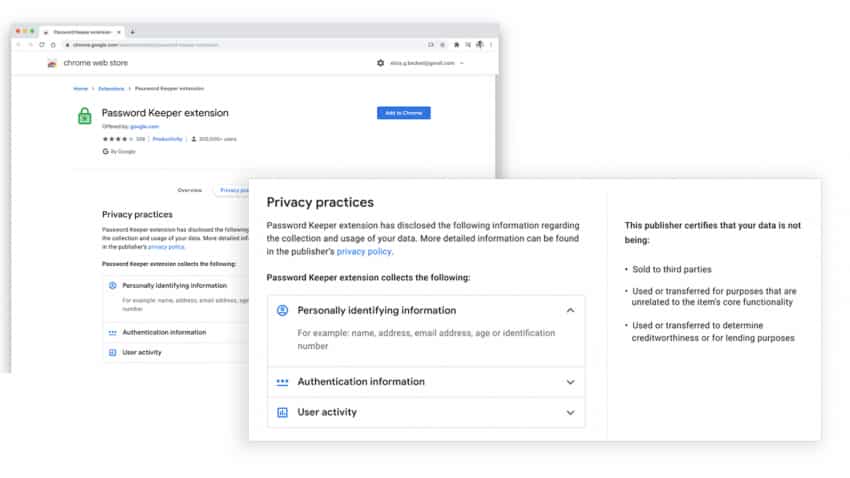 Relief for netizens! Google Chrome extension developers to now show what data they collected from users  