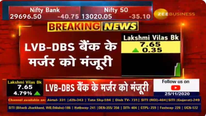Lakshmi Vilas Bank merger with DBS Bank approved by Cabinet