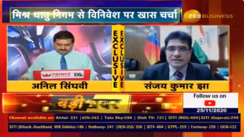 Exclusive: Mishra Dhatu Nigam CMD SK Jha, in chat with Anil Singhvi, says planning OFS; sufficient orders from forces